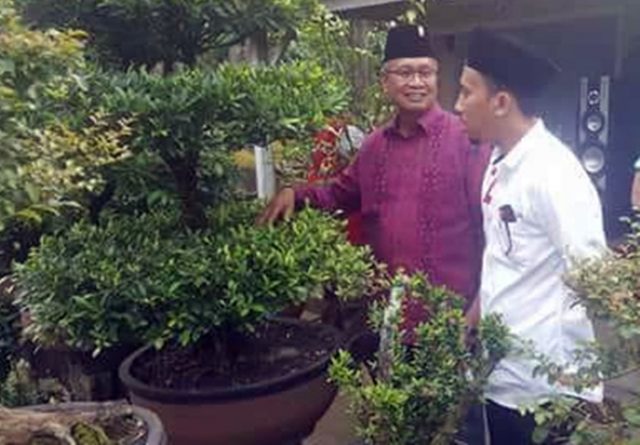 Cawagub Sutono Siap Angkat Pamor Bonsai Lampung Timur
