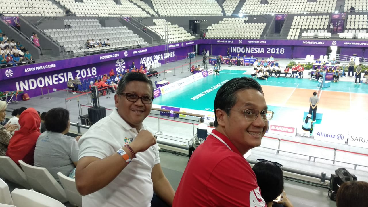 Dukung Asian Para Games 2018, TKN Jokowi-Ma'ruf Nobar