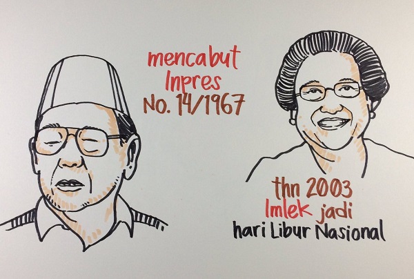Andil Gus Dur dan Megawati Jadikan Imlek Hari Libur Nasional