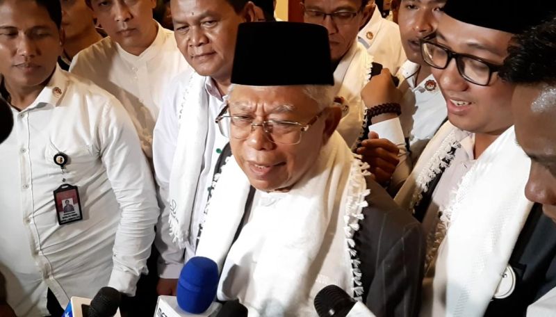 KH Ma'ruf Siap Hadapi Debat Capres Ketiga