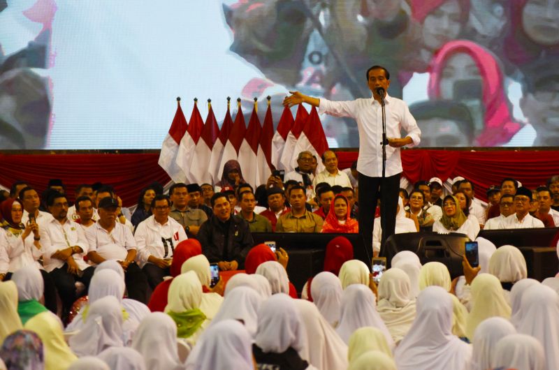 Sibuk Kampanye, Jokowi Mengaku Tambah Kurus