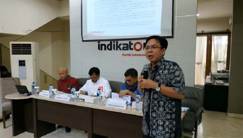 Survei Indikator: Masyarakat Puas Kinerja Jokowi