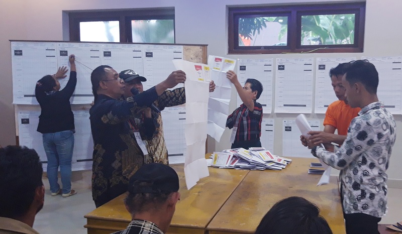 Di Satu TPS Tana Toraja, Jokowi Unggul 100 Persen