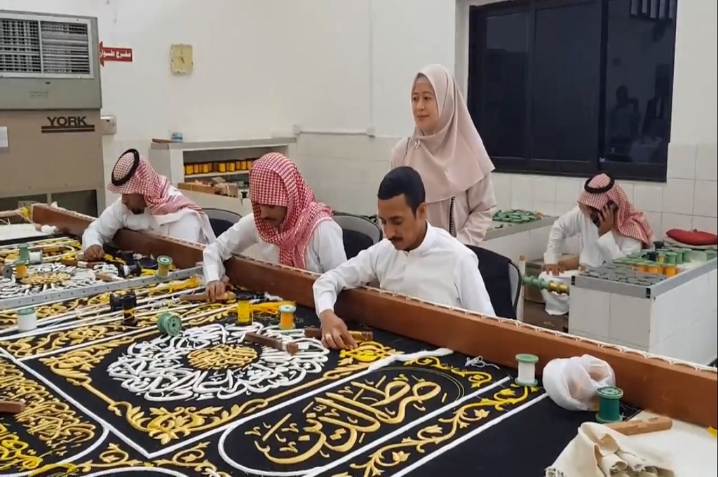 Saudi Beri Akses ke Puan Untuk Lihat Pembuatan Kiswah