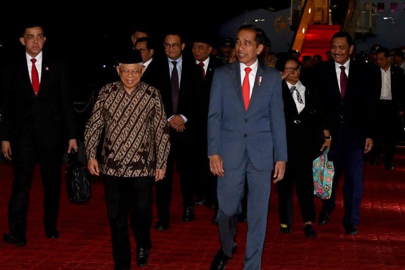 Presiden Tiba di Jakarta Usai Lawatan ke Australia