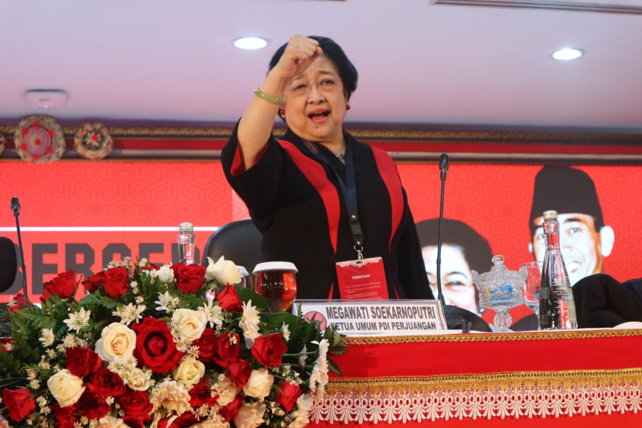 Megawati Resmikan 20 Kantor Partai Secara Daring