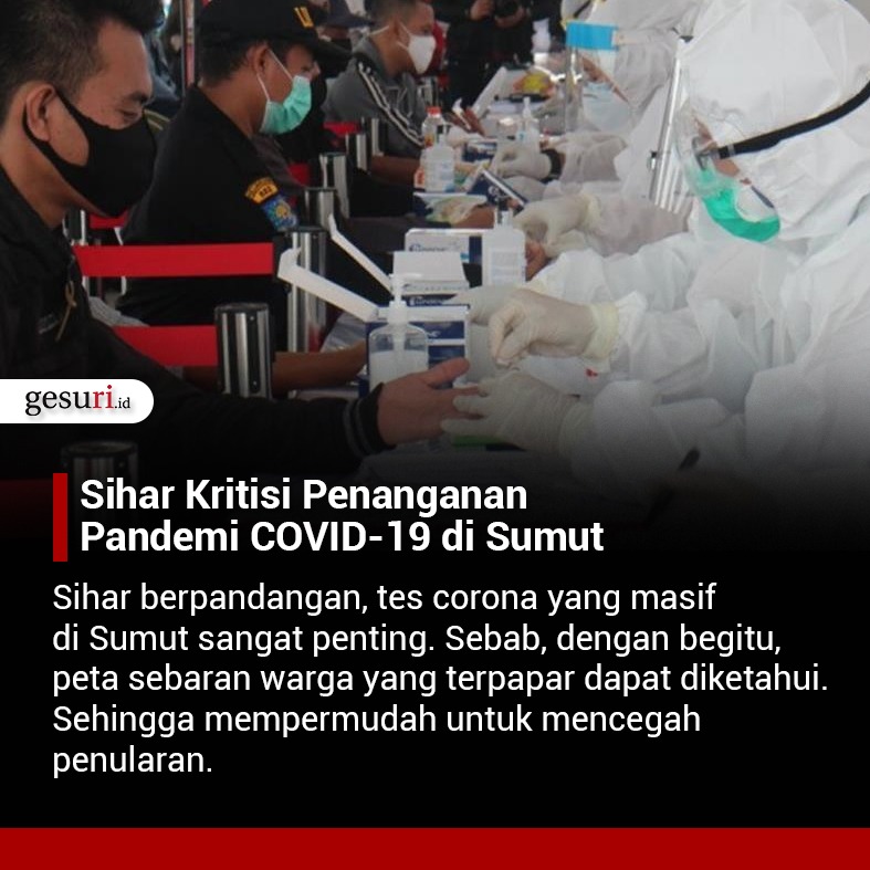 Sihar Kritisi Penanganan Pandemi Covid-19 di Sumut