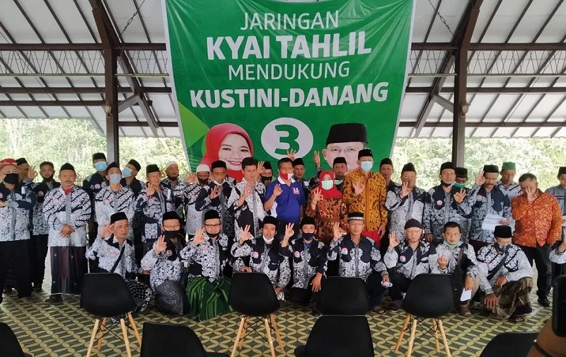 Dukungan Kalangan NU ke Kustini-Danang Menguat