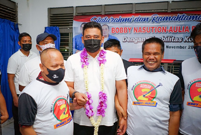 Bobby Nasution Didukung Penuh Komunitas Disabilitas 