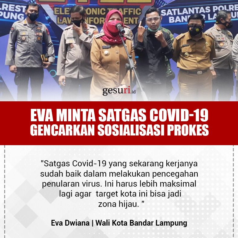 Eva Minta Satgas Covid-19 Gencarkan Sosialisasi Prokes