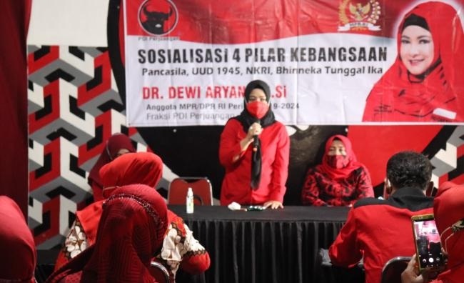 Dewi Aryani Tegaskan Kader Banteng Harus Pancasilais
