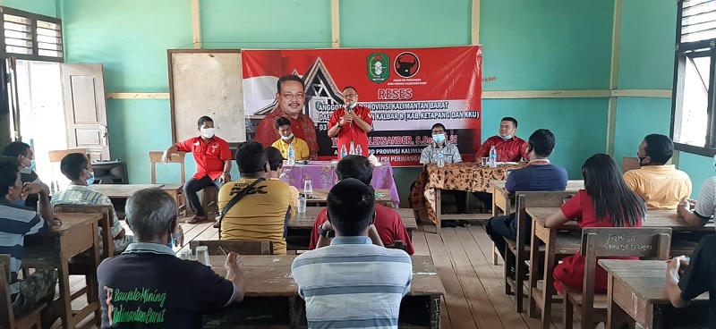 Thomas Aleksander Reses di 10 Titik Serap Aspirasi Rakyat