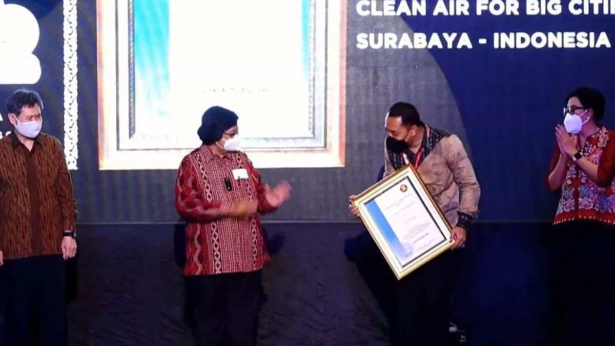 Mantap, Kota Surabaya Raih Penghargaan Dari ASEAN