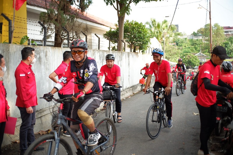 Sumpah Pemuda, BMI Lampung Gelar Sepeda Santai 