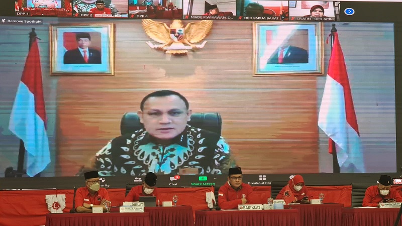 Hasto: Paparan Ketua KPK Landasan Bagi Kader Cegah Korupsi 