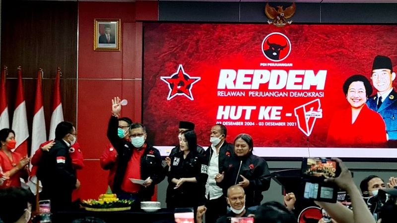 HUT Repdem ke-17, Megawati Minta Tetap Bela Rakyat Miskin 