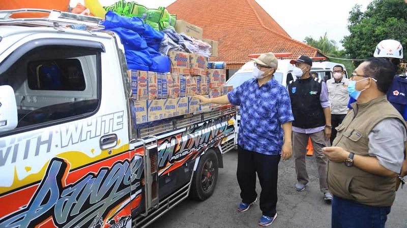 Timbul Prihanjoko Lepas Bantuan & Relawan ke Semeru