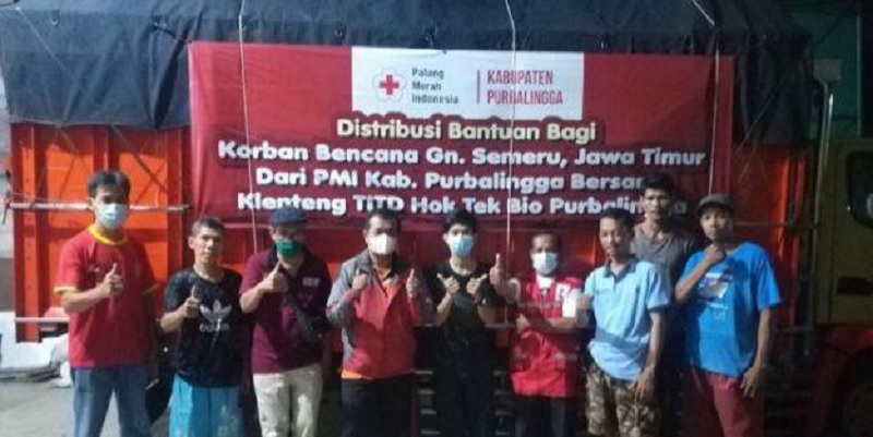 Peduli Semeru, Tiwi: PMI Kirim Bantuan Bagi Korban Erupsi