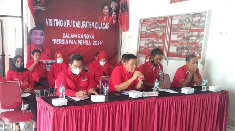 Dikunjungi KPU Cilacap, Taufik: Kami Siap Hadapi Pemilu 2024