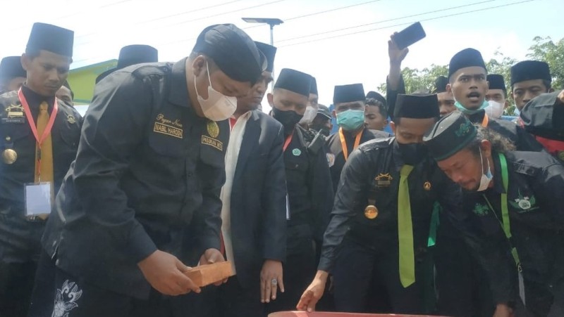 Gus Nabil Memulai Pembangunan 3 Kantor Pagar Nusa di Riau