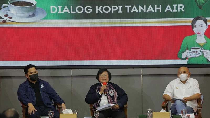 PDI Perjuangan Sajikan Sayur Lodeh Saat Jamu 3 Menteri