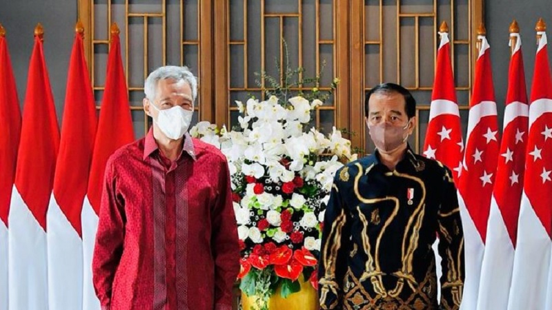 Jokowi & PM Singapura Sepakati Penyesuaian FIR & Ekstradisi 
