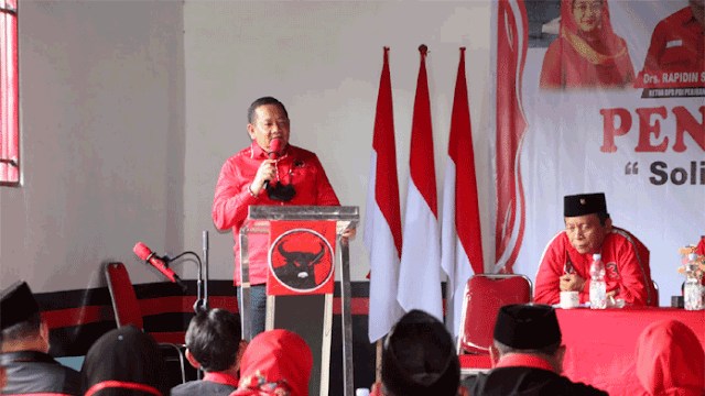 Buka PKP, Rapidin Sampaikan Pesan Penting Megawati