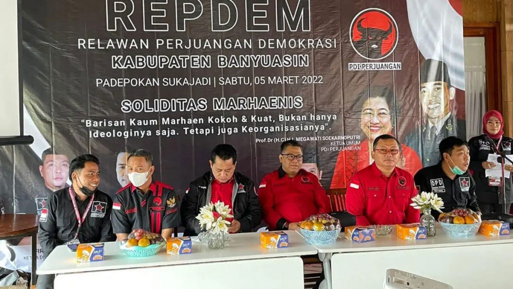 Hadapi Pemilu, Repdem Kabupaten Banyuasin Gelar Rakercab 
