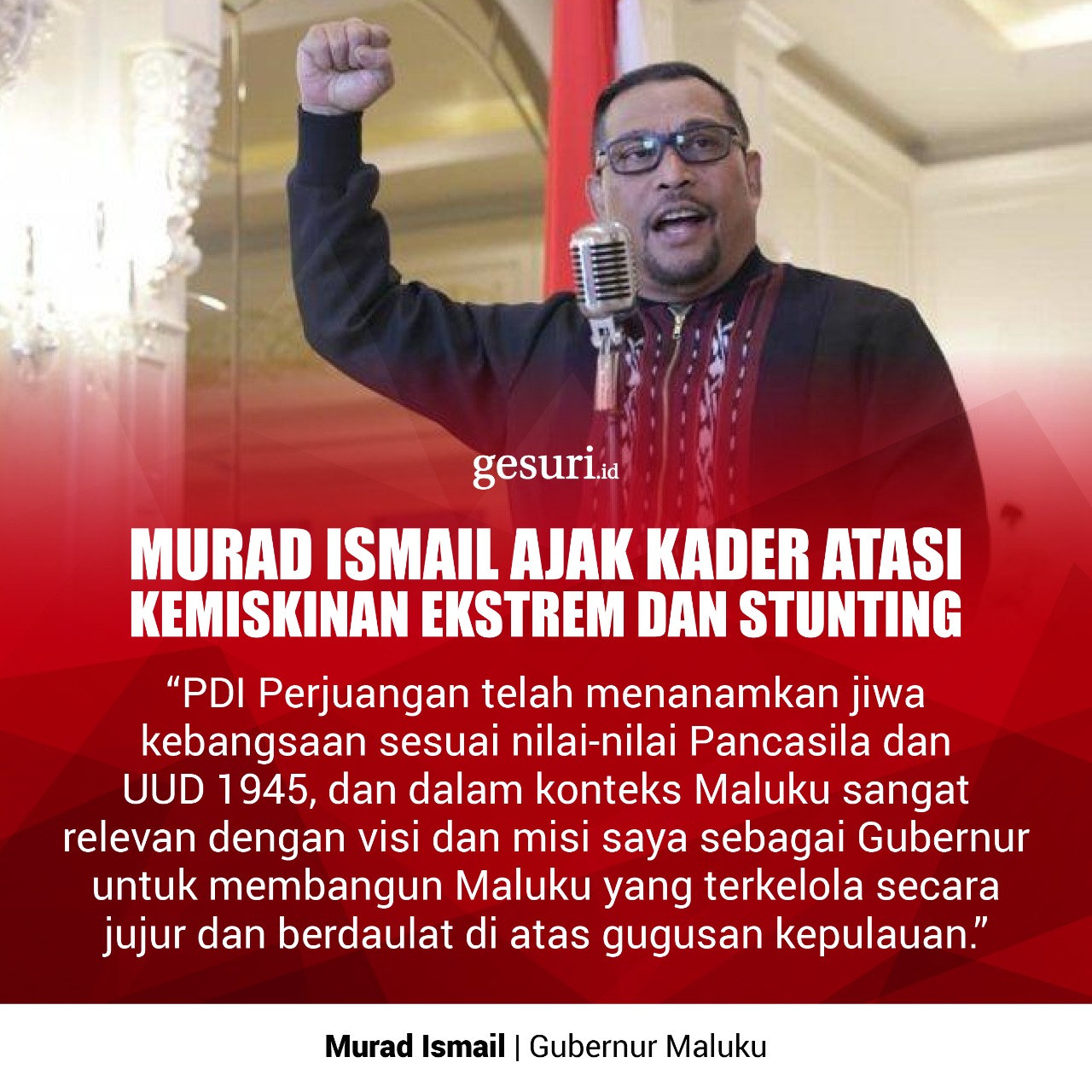 Murad Ajak Kader Atasi Kemiskinan dan Stunting (3/3)