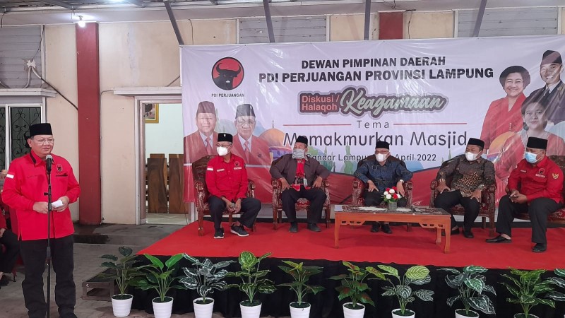 Sudin Ajak Kader Banteng Lampung Dalami Ilmu Agama