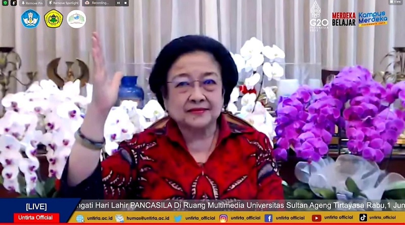 Megawati Minta Kampus Kawal Anak Muda Punya Fighting Spirit 