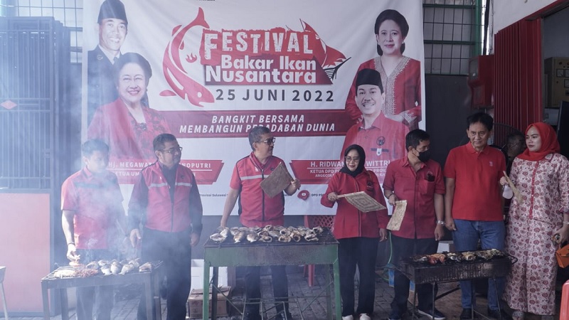 Festival Bakar Ikan, ARW Turut Serta Bakar Ikan Bersama DPD 