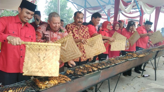 Banteng Jambi Ikut Meriahkan Festival Bakar Ikan Nusantara