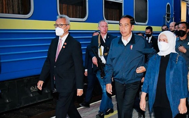 Ke Kyiv Ukraina, Jokowi Naik Kereta Demi Misi Perdamaian