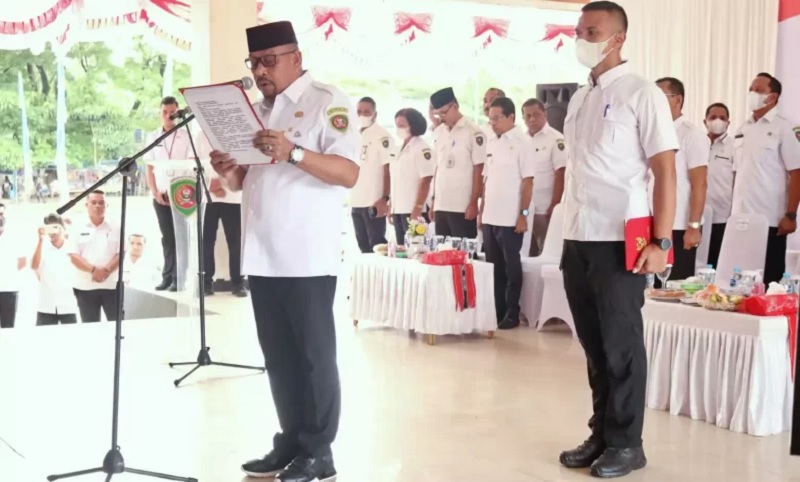 Gubernur Maluku Ambil Sumpah dan Janji 328 PNS, Ini Pesannya