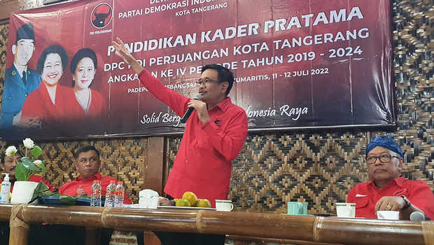 Djarot Buka PKP Angkatan IV PDI Perjuangan Kota Tangerang