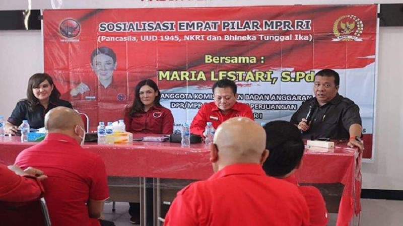 Kunjungi Landak, Ketua DPRD Berterima Kasih ke Maria Lestari
