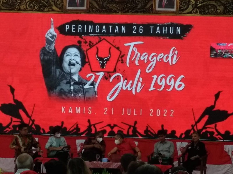 Hasto Ajak Kenang Perjuangan Megawati Rebut PDI di Kudatuli
