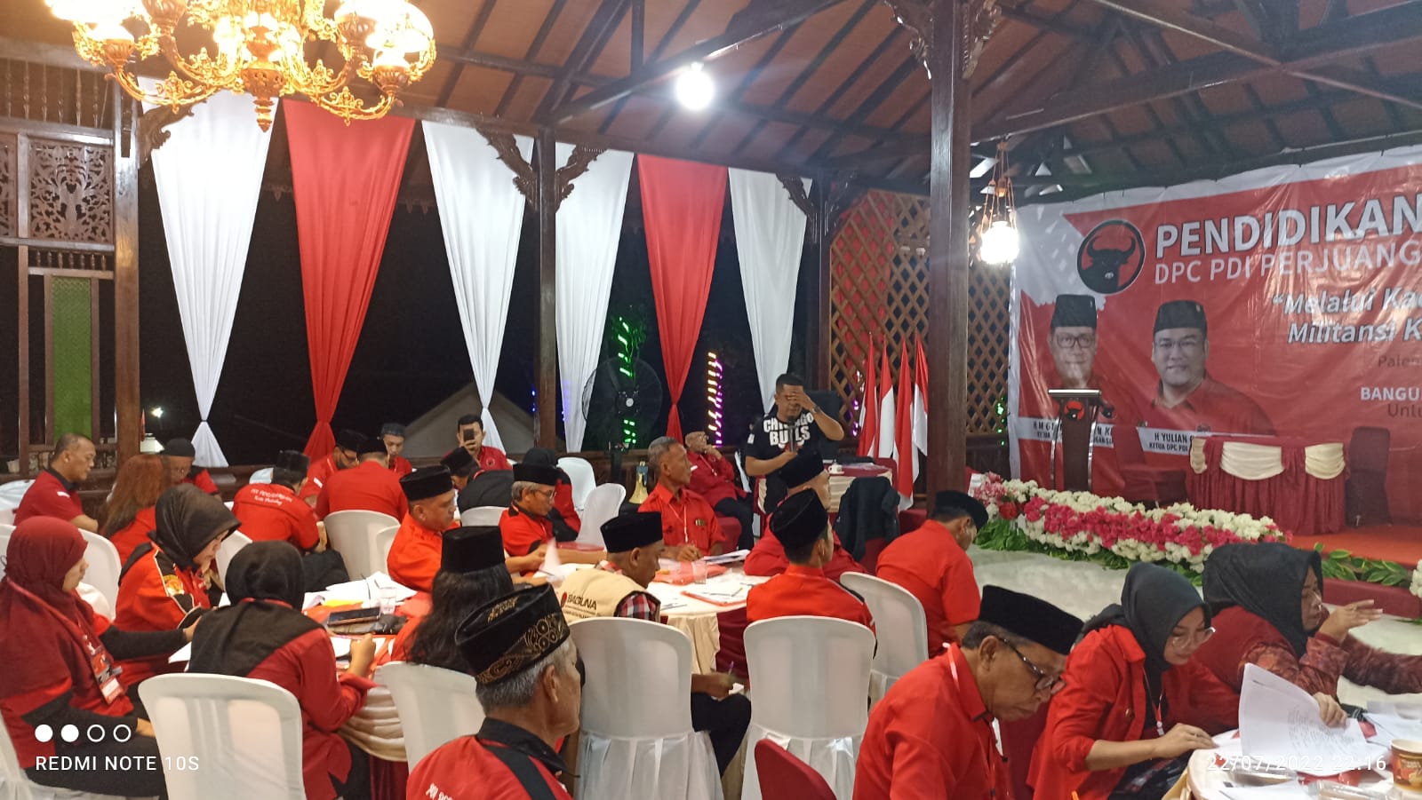 Banteng Kota Palembang Gelar Pelatihan Kaderisasi Pratama
