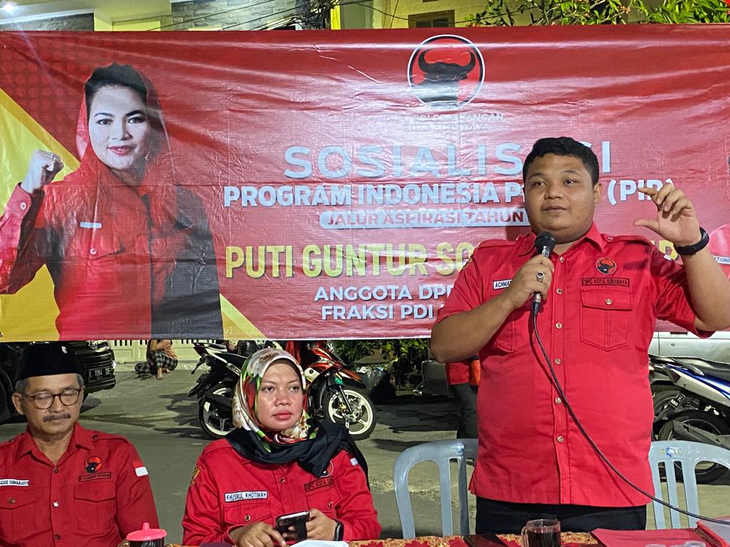 PDI Perjuangan Kota Surabaya Sosialisasikan PIP