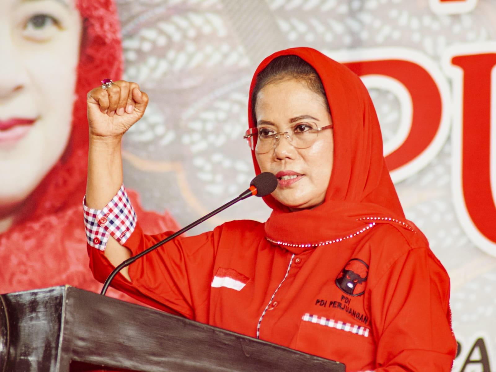 Untari Ingatkan Kader Banteng Tegak Lurus Instruksi Megawati