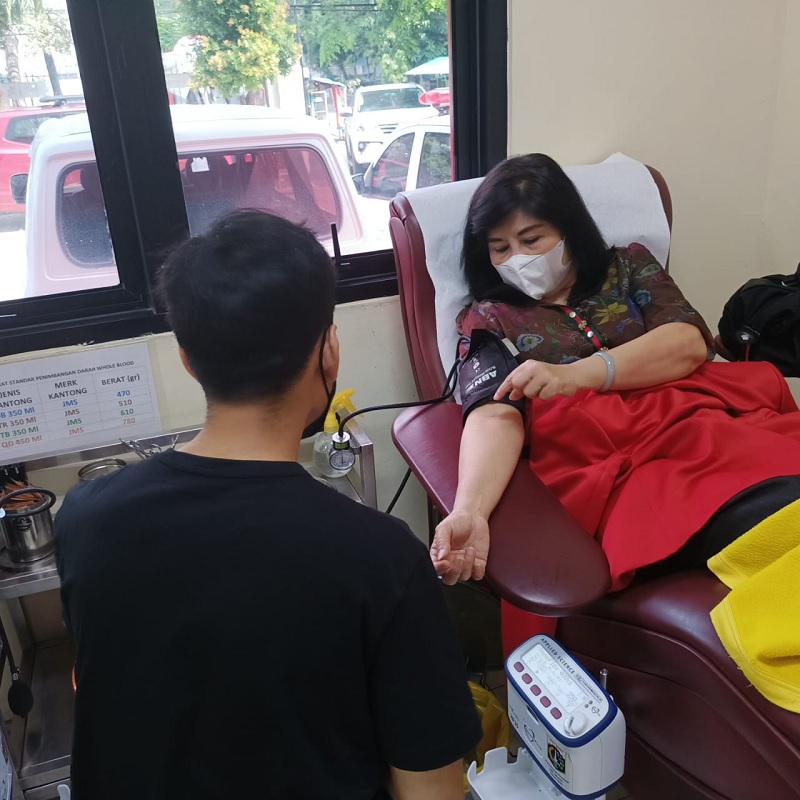 DPC-PAC-Ranting Banteng Jakarta Barat Gelar Donor Darah 