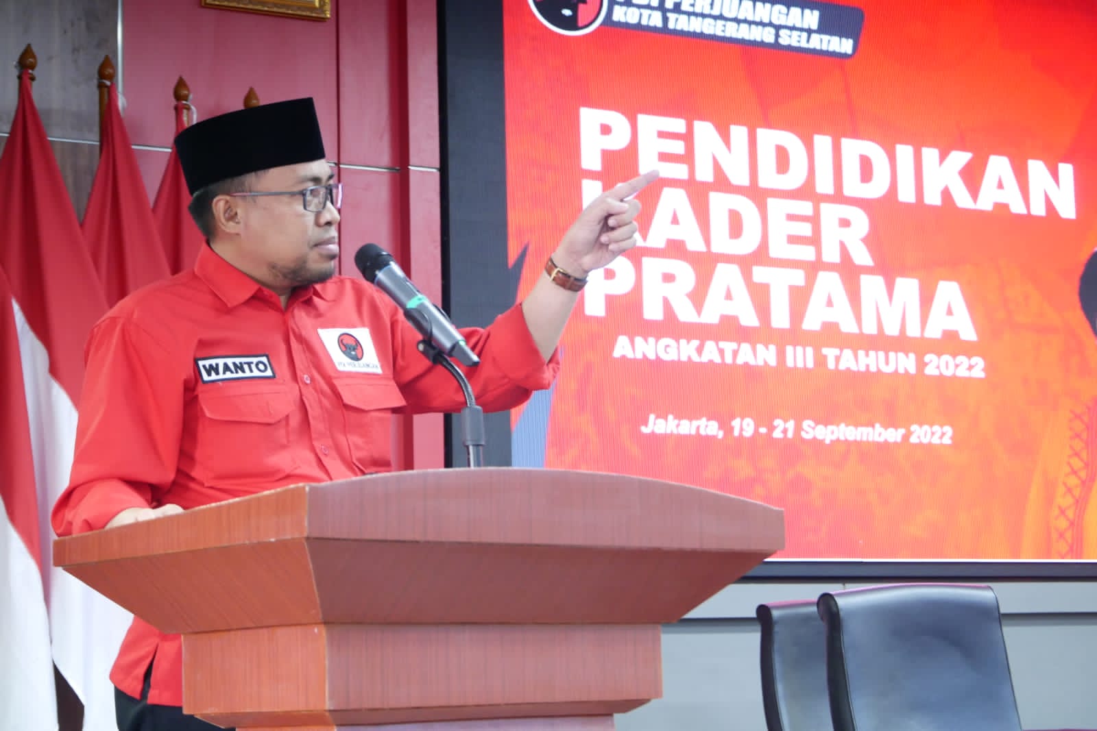 Wanto: PKP III Untuk Cetak Kader Militan dan Ideologis