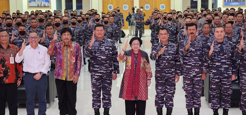 Megawati: Cara Pandang Geopolitik Jadi Postur Pertahanan RI