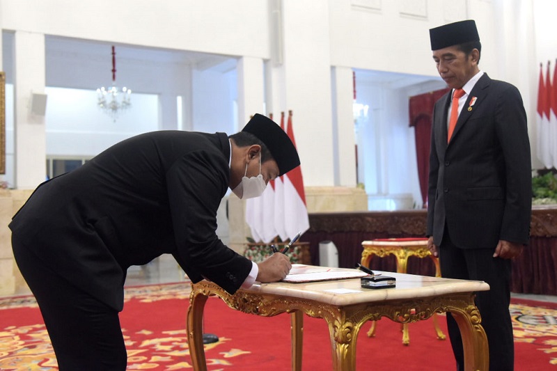 Presiden Paparkan Alasan Tunjuk Hendi Jadi Kepala LKPP