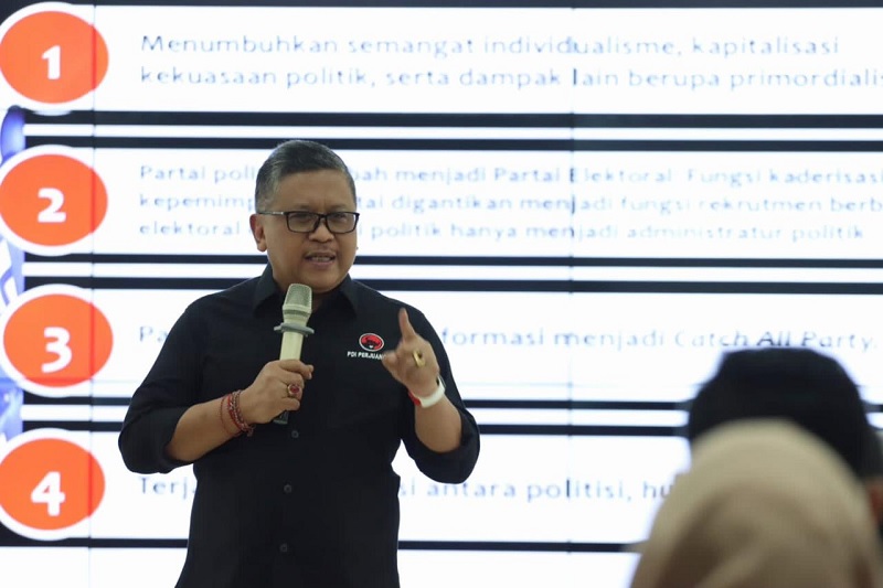 Soal Banjir Jakarta, Sekjen Hasto: Biar Nasdem yang Jawab