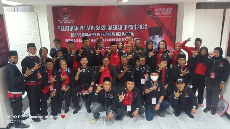 37 Pengurus Partai Banteng Jakbar Ikuti PPSD 2022