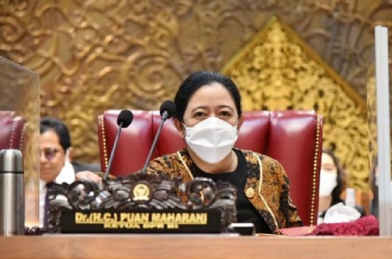 Puan Ketok Palu RUU Provinsi Sumatera Utara Disetujui 