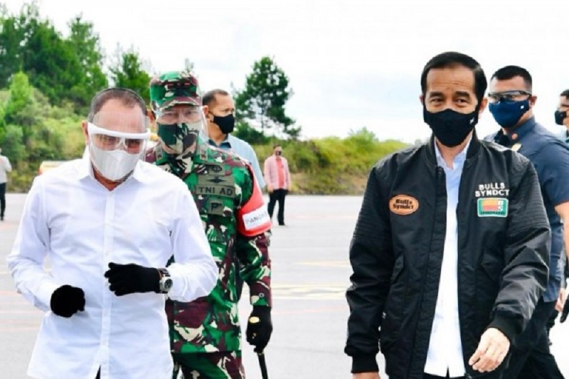 Lewat Darat, Jokowi ke Cianjur Pastikan Penanganan Memadai