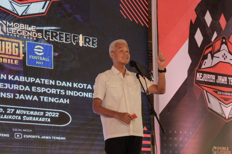 Ganjar Pranowo Dukung Pengembangan Esport
